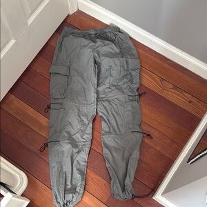 Gray Cargo Pants